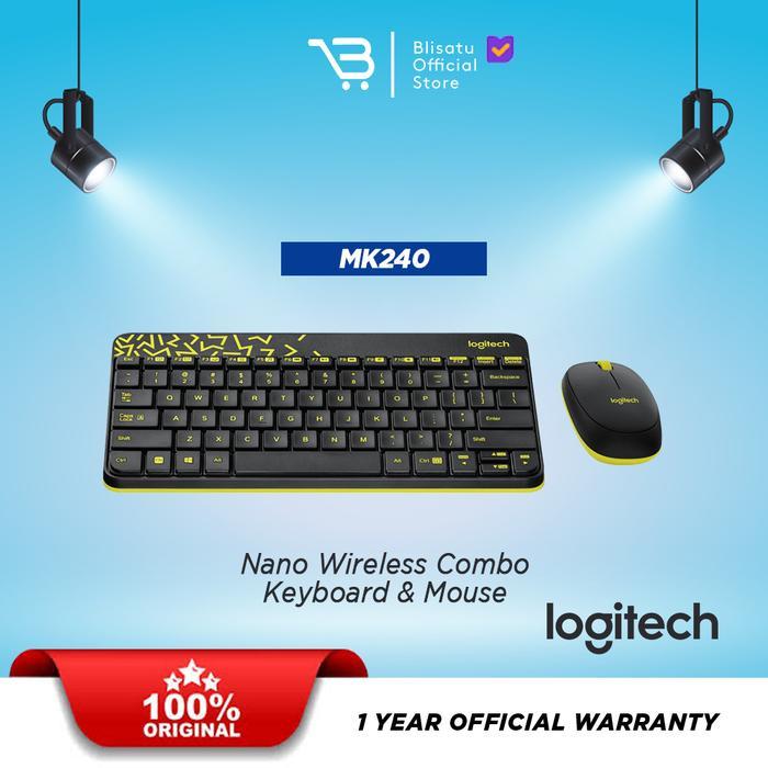 LOGITECH WIRELESS COMBO MK240 ORIGINAL /LOGITECH WIRELESS COMBO MK 240
