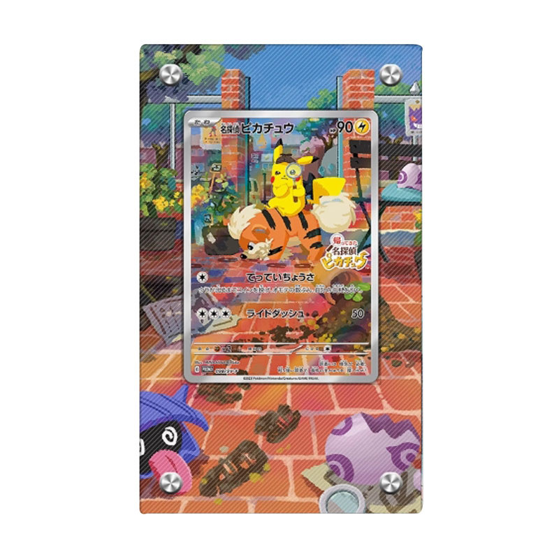 Pokemon Tauros Extended Painting Display Stand PTCG Pikachu Roxanne Dendra Game Classic Acrylic