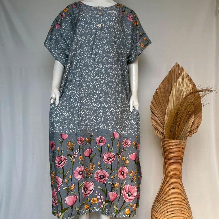 Daster Kalong Kancing Ld 140 Batik H.A.P