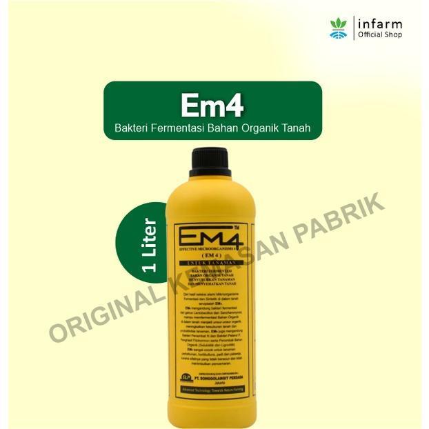 EM4 Pertanian Mikroorganisme Tanah 1 Liter Aktivator Kompos