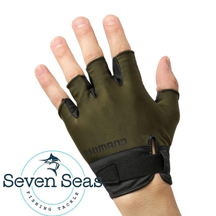 (PROMO) SHIMANO GLOVE 5 CUT FINGER SARUNG TANGAN MANCING
