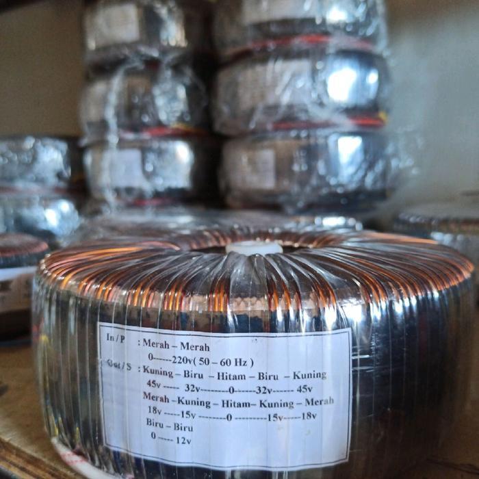 TRAFO TOROID DONAT 20A CT45 MURNI