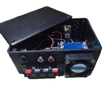 Power Amplifier Stereo TPA 3110 DC 12v-24v dengan Kipas/Fan untuk Audio Berkualitas Tinggi