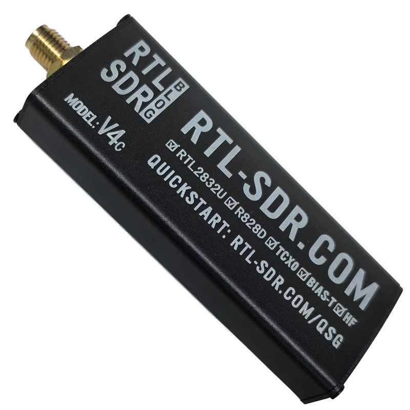 CJSD-RTL-SDR Blog RTL SDR V4c R828D RTL2832U 1PPM TCXO SMA RTLSDR Software Defined Radio (Dongle
