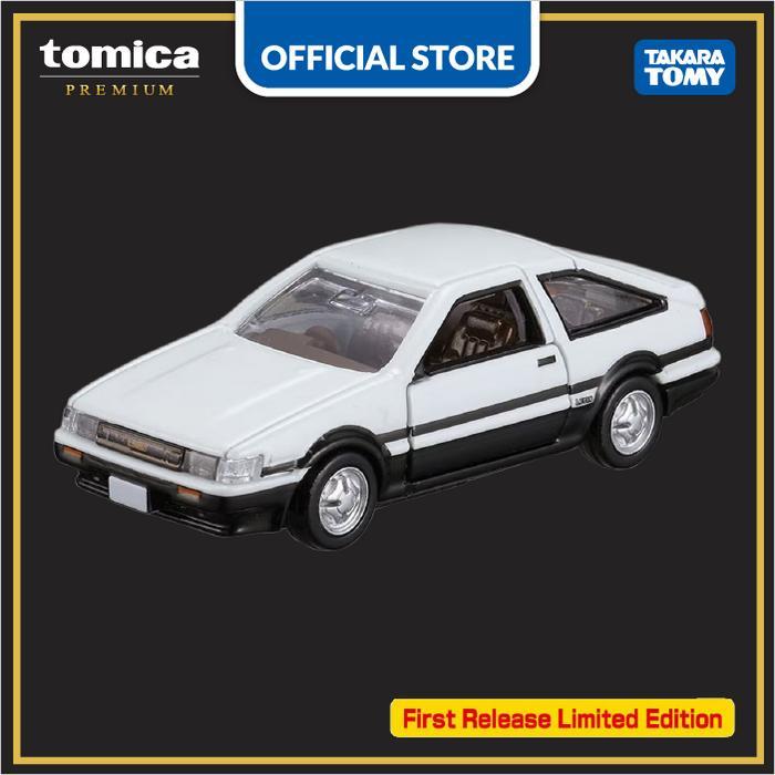 Mobil Diecast Koleksi Toyota Corolla Levin AE86 Putih Tomica