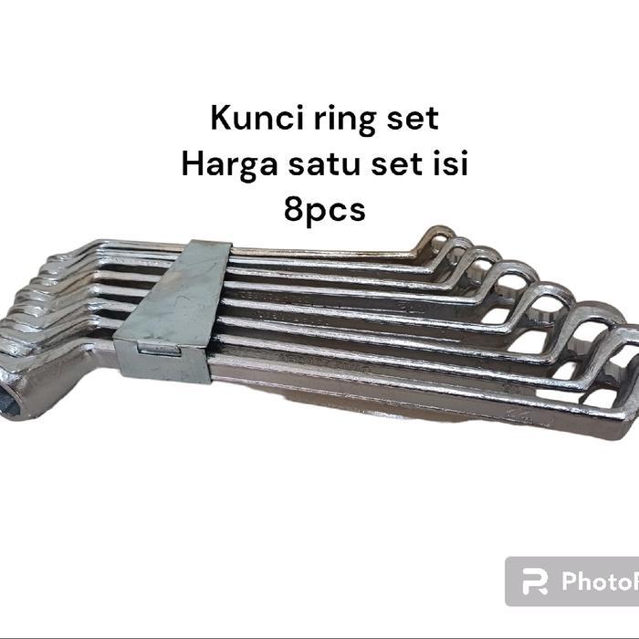 Kunci ring set 8pcs kunci pas ring set 8pcs kunci ring set komplit satu set