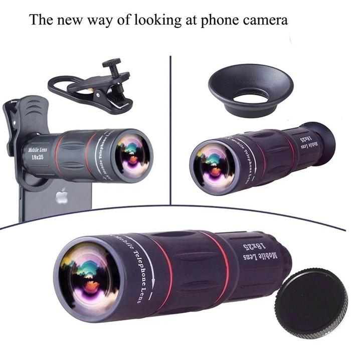 Lensa Telephoto Apexel 18X25 18X Zoom Lensa Apexel Apexel28X25