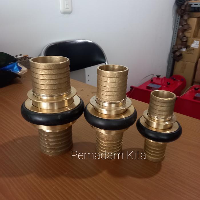 Coupling Machino 2.5" Brass High Quality