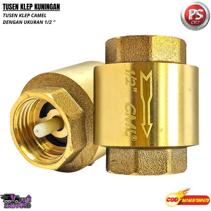 KLEP TUSEN 1/2''KUNINGAN CML/PALA KLEP KUNINGAN 1/2''INCHI
