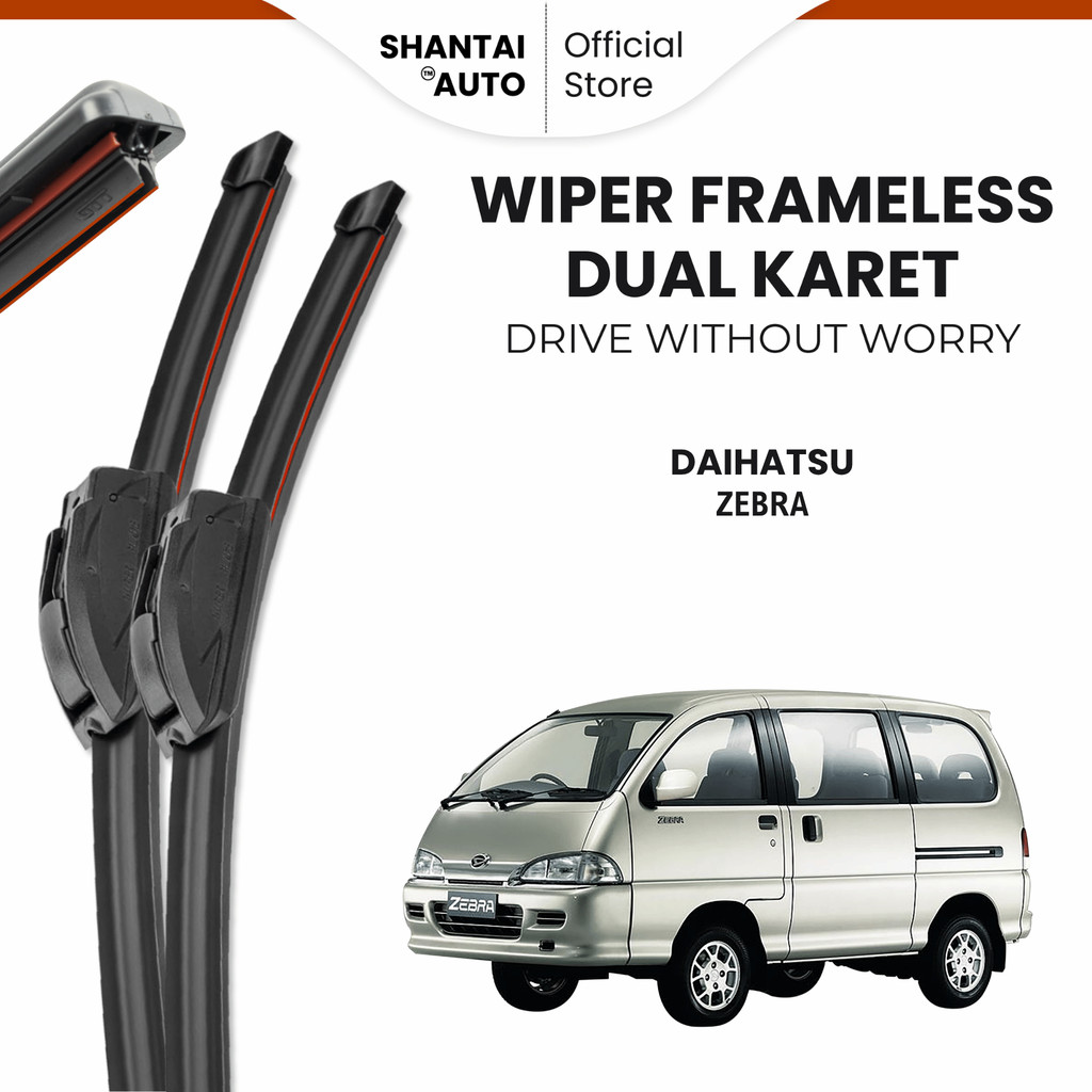 Wiper Daihatsu Zebra Dual Kaca Depan Mobil