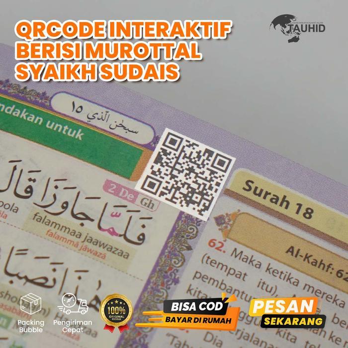 [Beli 1 Dapat 5] Al QurAn Duo Latin A5 4 Kode Tajwid Bonus Tunji + 2 Buku Saku + Kelas Tahsin Trial