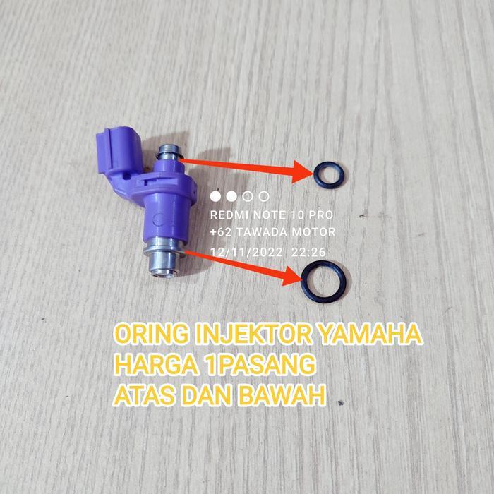 KARET SEAL ORING INJEKTOR YAMAHA FINO FI 115.FINO FI 125 OK.