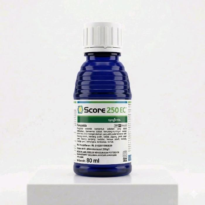 ` Score Fungisida Score 250 EC 80ml Obat Jamur Tanaman Padi Cabe Tomat & ZPT Pembobot Buah Syngenta