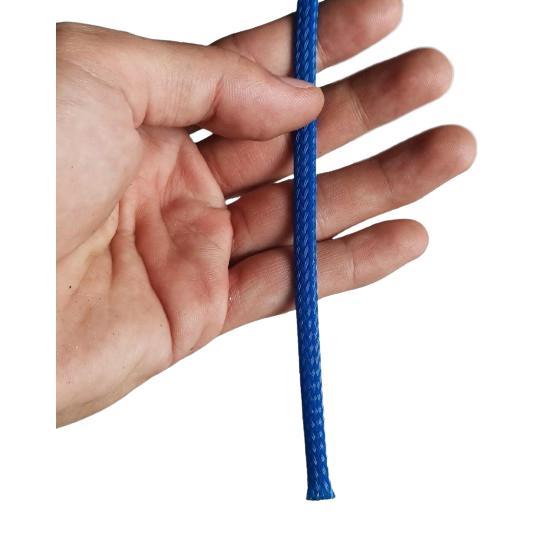 Berkualitas 1Meter Kabel Pelindung Pet Braided 6mm Cable Sleeve Sleeving Cable Bungkus Kabel 6mm