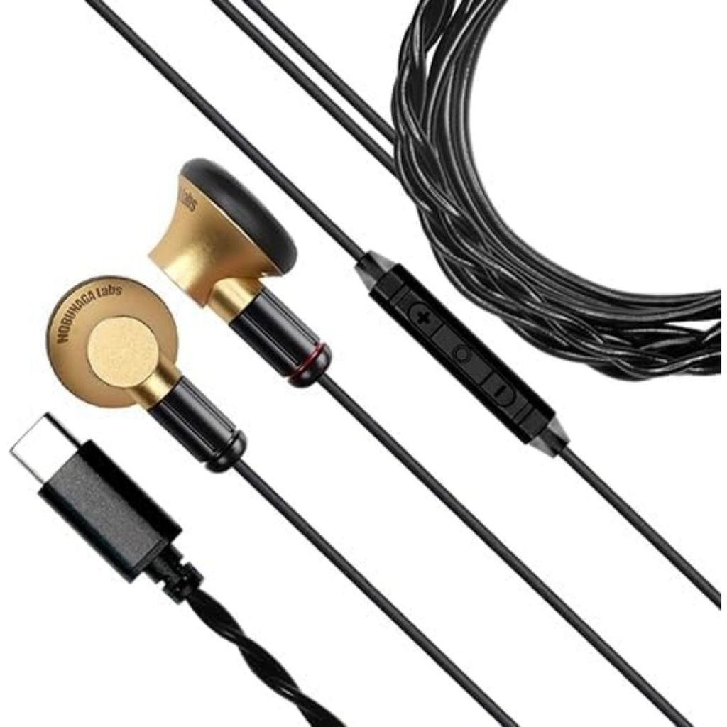 [PO] Nobunaga Labs Uguisu Gold Earbud Earphone MMCX HiFi Audio Earbuds EADP [WAJIB TANYAKAN STOCK SE