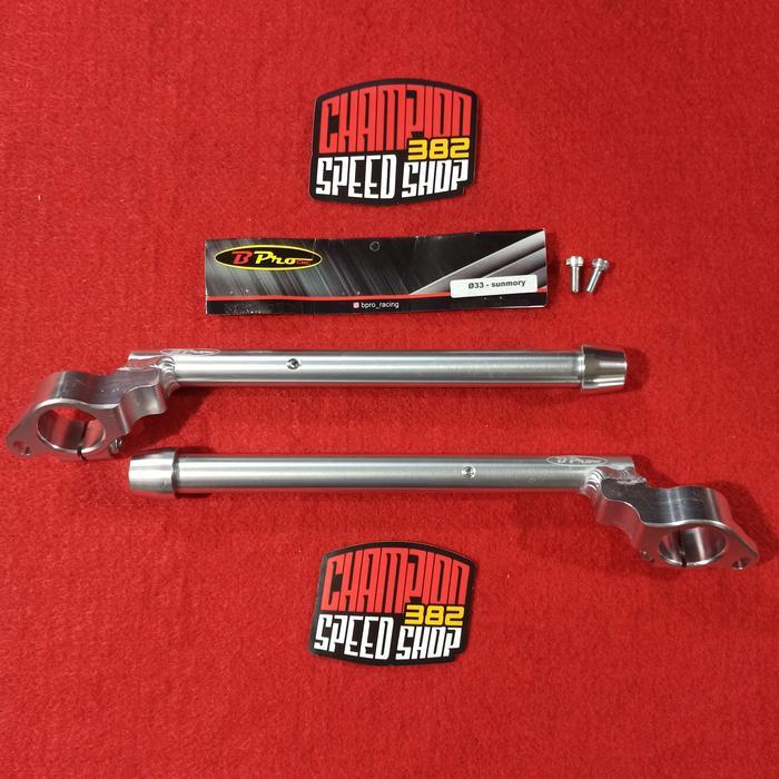Ready Stang Jepit Sunmori 33mm 5 Derajat Jalu Stang BPRO Racing V2 Ninja 150RR 150R 150SS ZX150 150