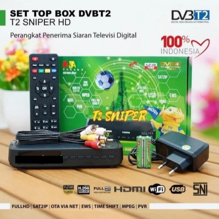 Set Top Box Stb Tv Digital Dvb T2 Sniper Tanaka