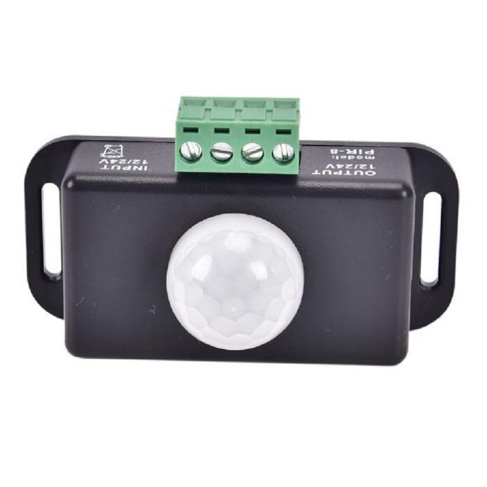 Sensor Pir Motion Detector 12V 24V Saklar Otomatis Sensor Gerak