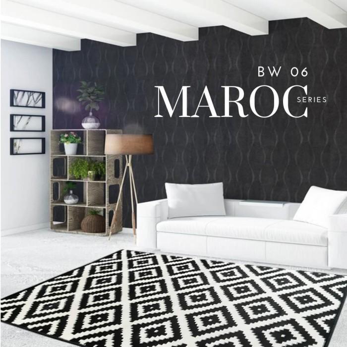 KARPET MAROC 160X210 MONOKROM Karpet Minimalist