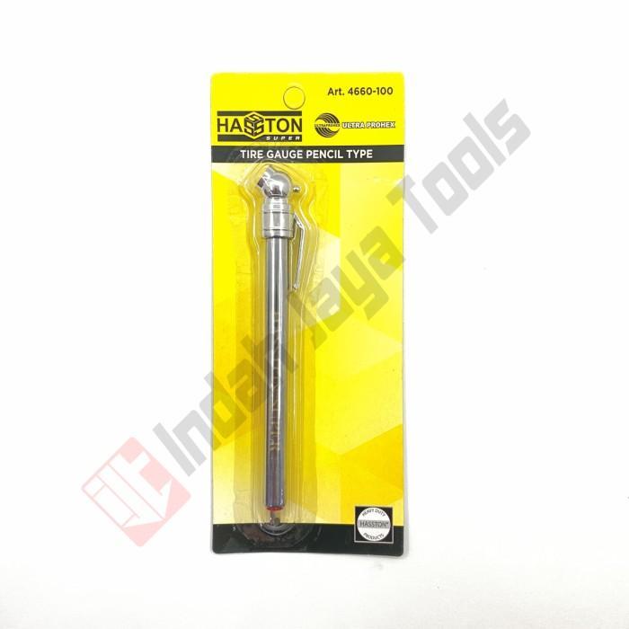 Hasston 4660-100 Alat Ukur Tekanan Ban 50 Psi - Tire Pressure Gauge Diskon Sale