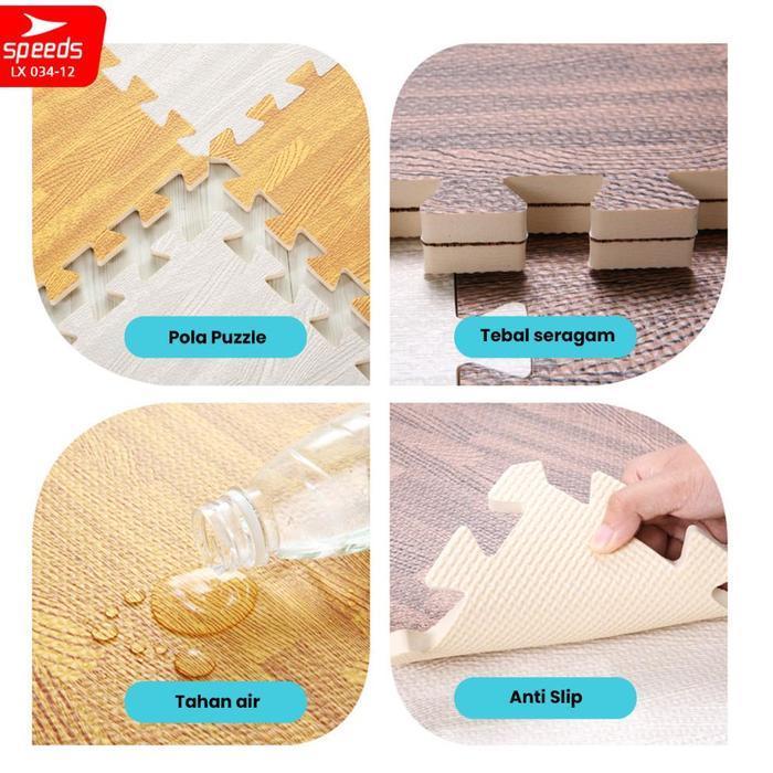 SPEEDS MATRAS EVAMAT 60X60CM MATRAS PUZZLE KARPET PUZZLE MATRAS ALAS LANTAI EVAMAT MATRAS EVA ALAS