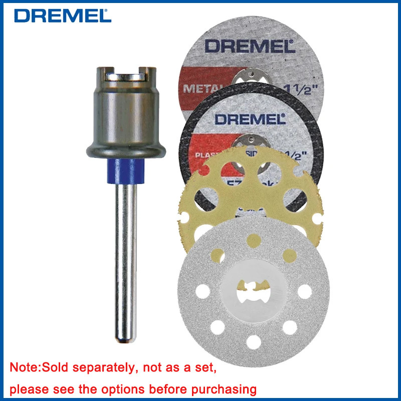 Dremel EZ lock Accessories EZ544 Wood Cutting Wheel EZ476 Reinforced Cut Wheel EZ545 Diamond Cutting