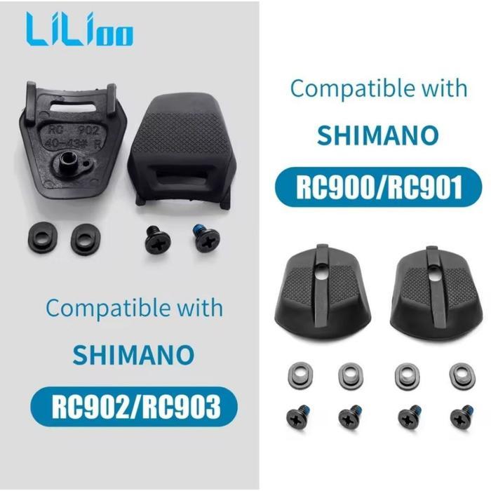 Spare Part Replacement Heel Pad Sepatu Roadbike Shimano RC900 / RC901 / RC902 / RC903 Suku Cadang