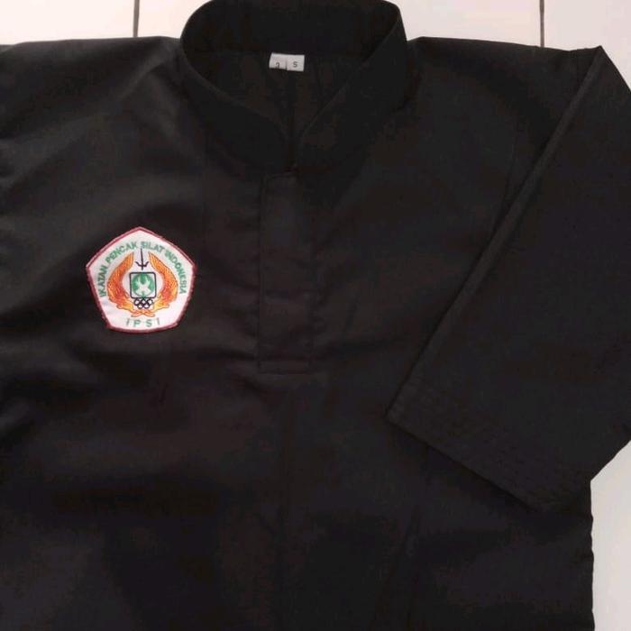 Baju Pencak Silat IPSI Hitam LENGKAP