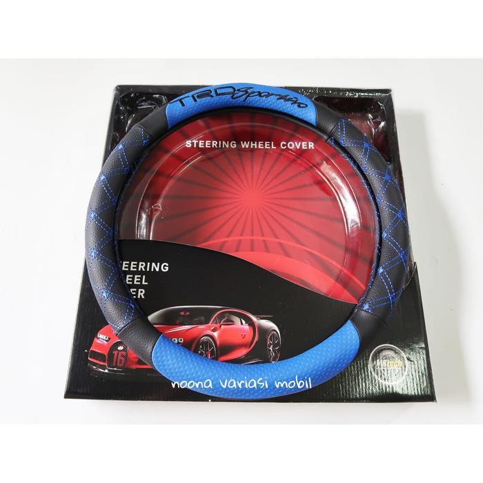 Mbtech Cover Sarung Setir Mobil Toyota Raize Rocky Avanza Ignis Biru