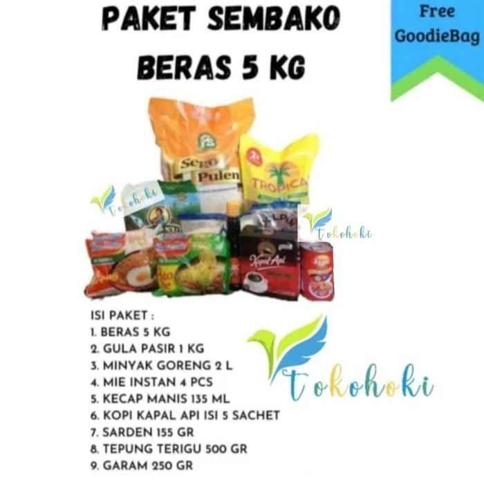 SEMBAKO BERAS KG PAKET SEMBAKO BERAS 5 KG