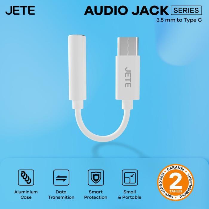Kabel Adaptor OTG Tipe C ke Audio 3.5mm untuk Menghubungkan Headset ke Smartphone Tanpa Jack Audio