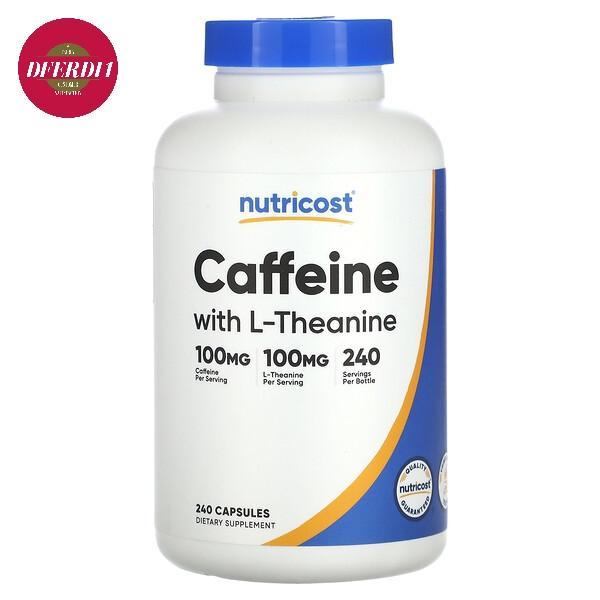 Nutricost Caffeine With L-Theanine 240 Capsules