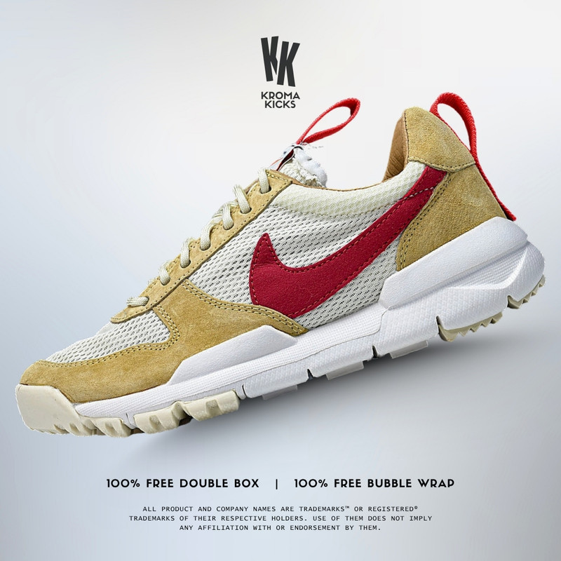 Craft Mars Yard 2.0 Tom Sachs Space Camp Natural Sport Red Maple Sneaker AA2261-100 (Size 38.5-46)