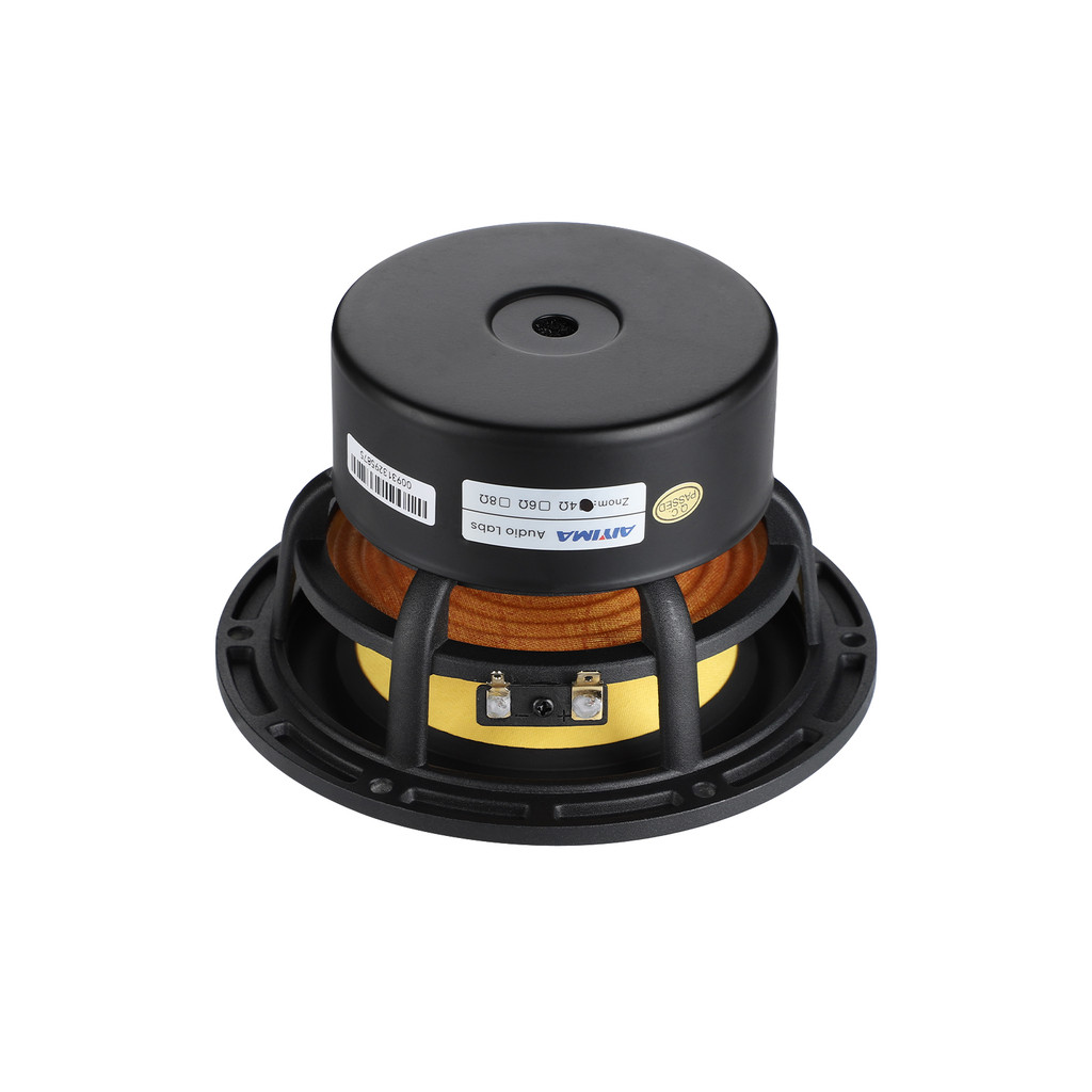 AIYIMA 1Pcs 5.25 Inch Full Range Sound Speaker 4 8 Ohm 50W Aluminum Cone Bullet Speaker Bookshelf