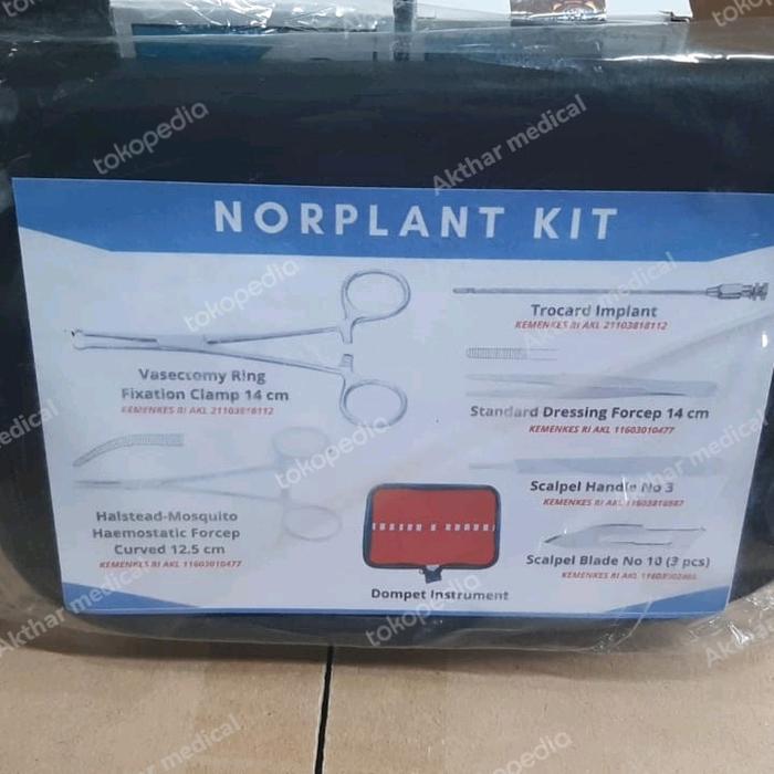 norplant kit instrument kb / 1set implant set marwa