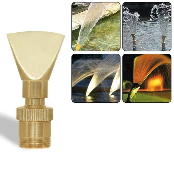 Kepala Nozzle Kolam Air Mancur / Nosel Air Mancur Bahan Kuningan / Fountain Pond Nozzle Terjamin