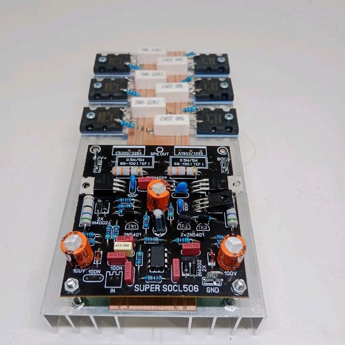 ocl 506 + tr final tosibha 3set 32/45 vdc Amplifier