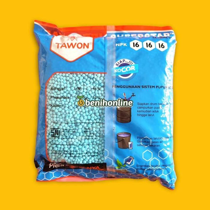 Bersama_Kitaa Pupuk Npk 161616 Superstar 1Kg Cap Tawon Pupuk Mutiara Pupuk Yaramila