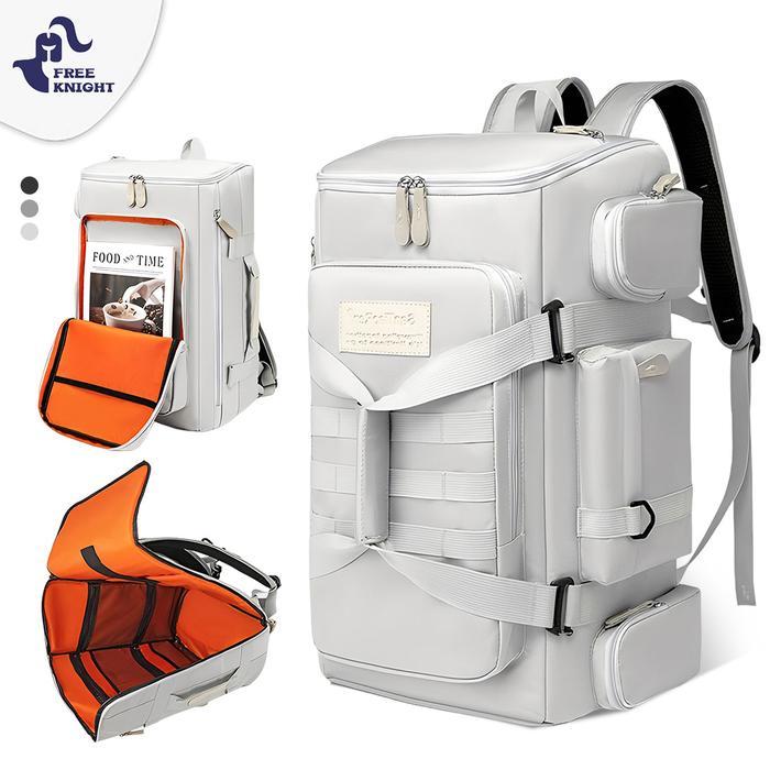 Tnf - Tas Perjalanan Duffel Bags Multifungsi Unisex Tas Punggung Pria Multifungsi Kapasitas Besar