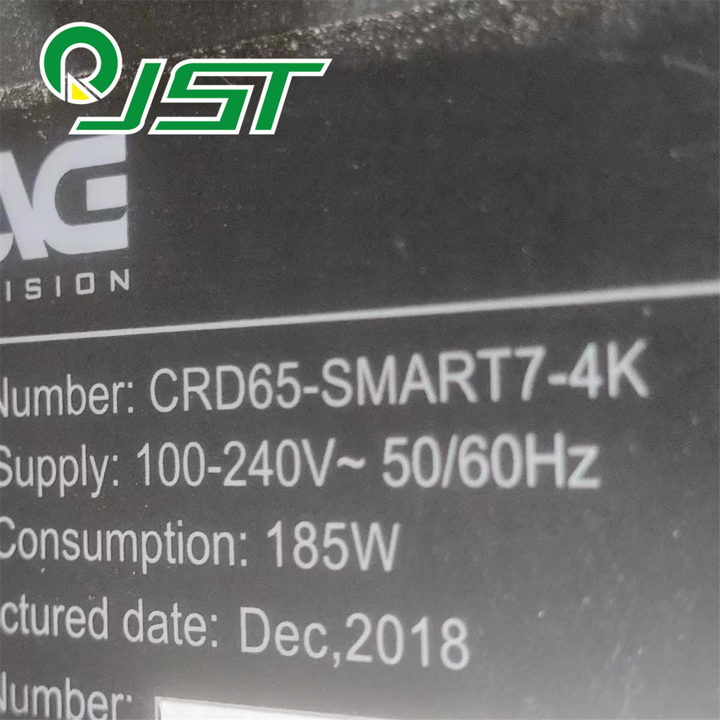 New 12pcs/Kit LED 65 TV MAG CRD65-SMART7-4K CRD65SMART74K MANTA LED TV 65" DVB-C/T2/S2 MPEG4