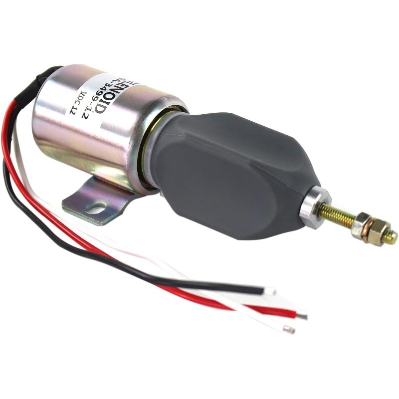 12V FUEL SHUT OFF SOLENOID VALVE 1751ES-12E6ULB5S8 SA-4976-12 SA-3786-12 FOR WOODWARD ENGINE