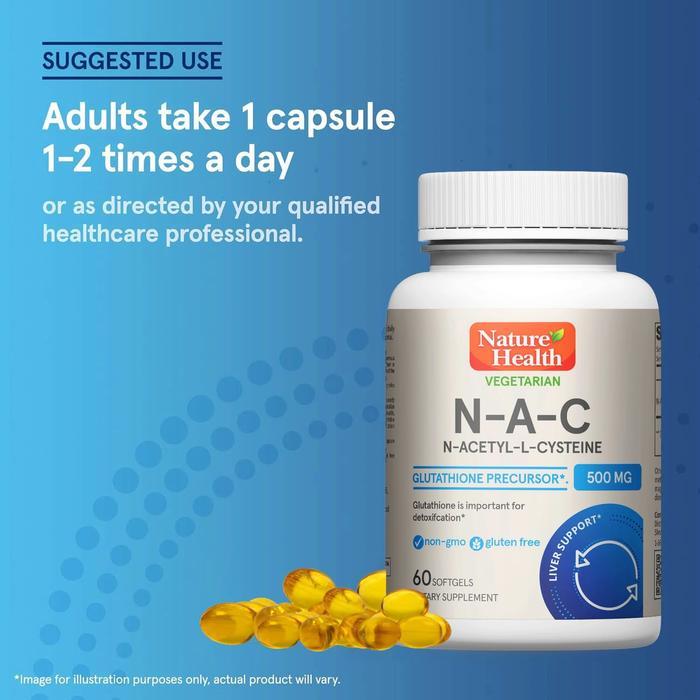 Promo N-Acetyl-L-Cysteine 500 Mg Mendukung Hati & Pernapasan