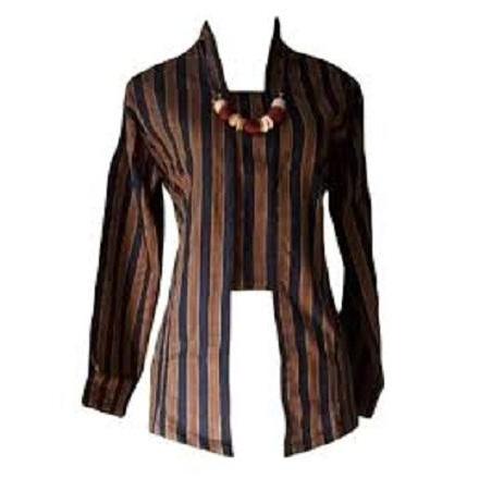 TERLARIS Kebaya Lurik Wanita AJawa/Baju Kebaya Lurik Jogja/Kebaya Perempuan Jawa Bahan Tenun