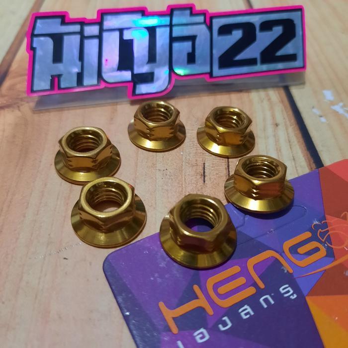 Ada Stok mur gear ninja R RR probolt gold heng original thailand