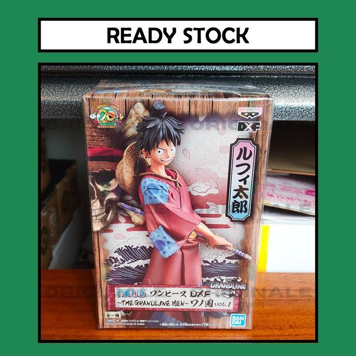 HOT SALE BANPRESTO ONE PIECE DXF THE GRANDLINE MEN WANO VOL.1 MONKEY D LUFFY FIGURE JAPVER