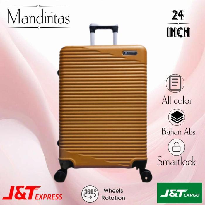 [MANDIRITAS] KOPER 24 INCH - KOPER FIBER KOPER POLO 1037 KOPER BAGASI BISA COD