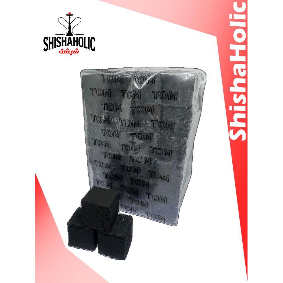 Tom COCO Gold Charcoal Arang Bara For Shisha Hookah Sisha 1 KG Plastic Packing