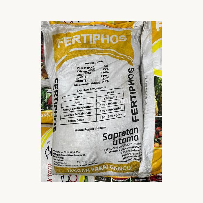 Pupuk Fertiphos Kuning Kemasan 50kg