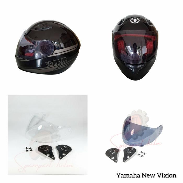 "New" Kaca helm Yamaha New Vixion Visor helm Yamaha Full Face Cargloss