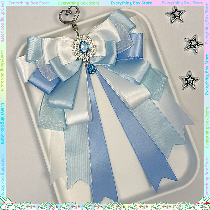 Double Layer Bow Pendant Versatile Ribbon Anime Itabag DIY Pendant Bag Lolita Two-Dimensions Itabag
